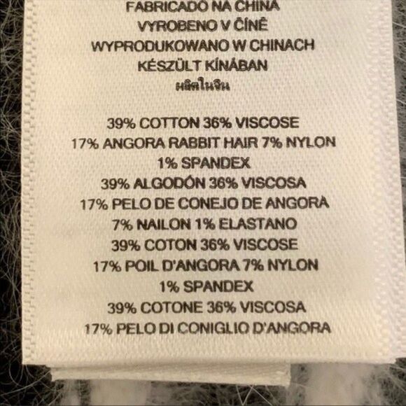 MICHAEL Michael Kors angora rabbit hair blended scarf - Picture 6 of 6